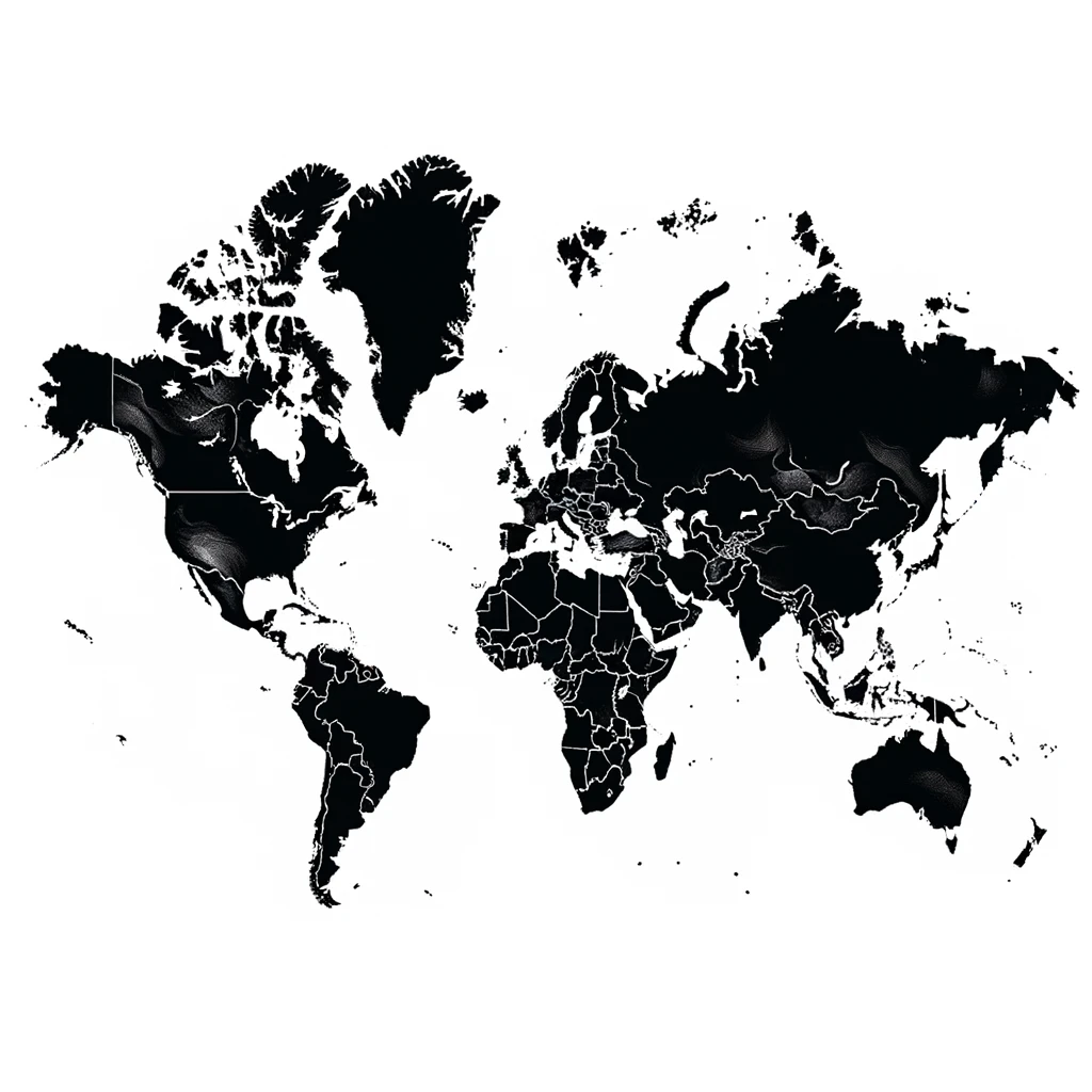 World Map Illustration